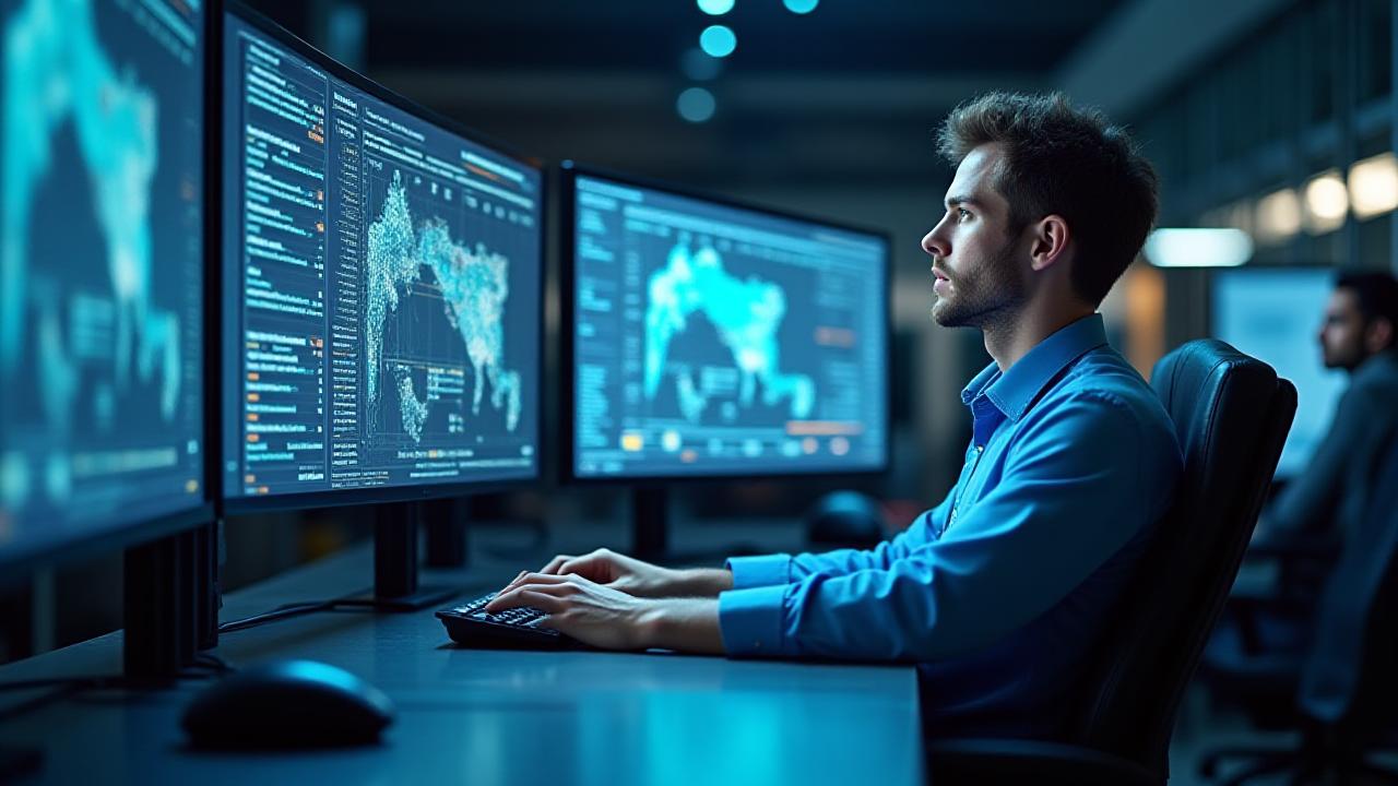 Technologically advanced logistics operations center